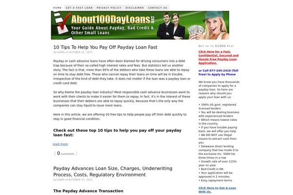 Thesis 1.8.4 theme site design template sample