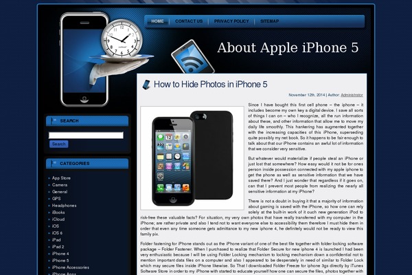 aboutappleiphone5.com site used Iphone_menu_wp