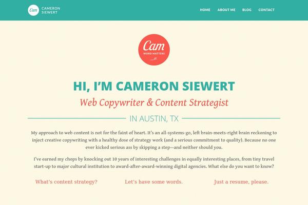 Mercurial theme site design template sample