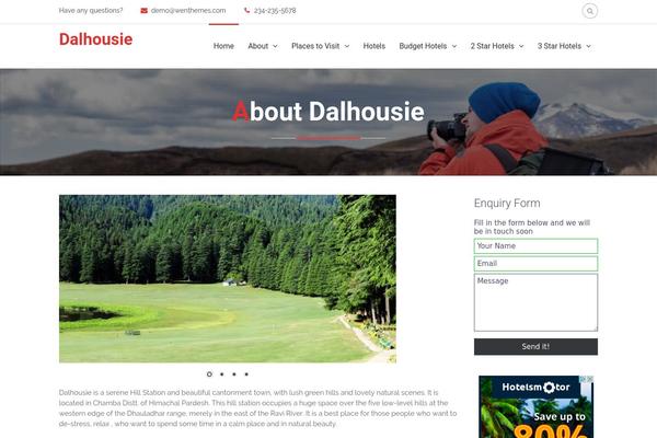 aboutdalhousie.com site used Accelerate