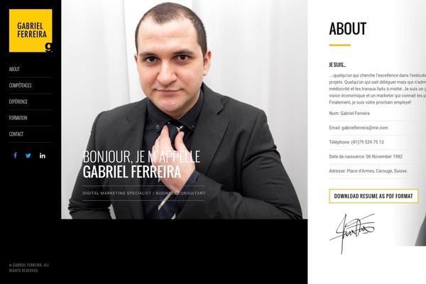 aboutgab.com site used Meetheme-v1.0.7