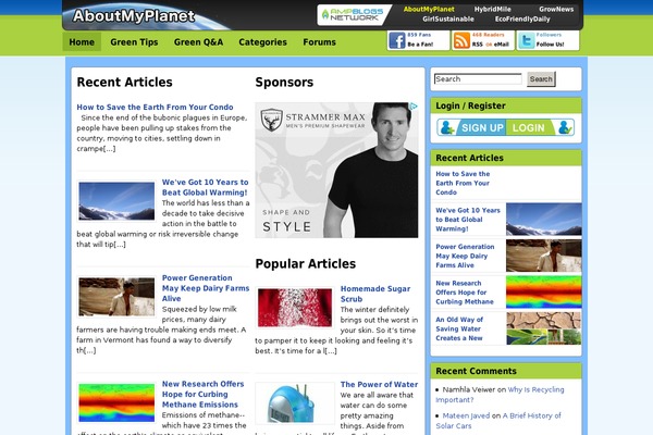 Site using BuddyPress plugin