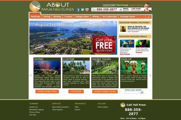 AboutPapuaNewGuinea theme websites examples