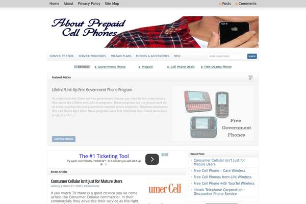 WP-Clear theme site design template sample