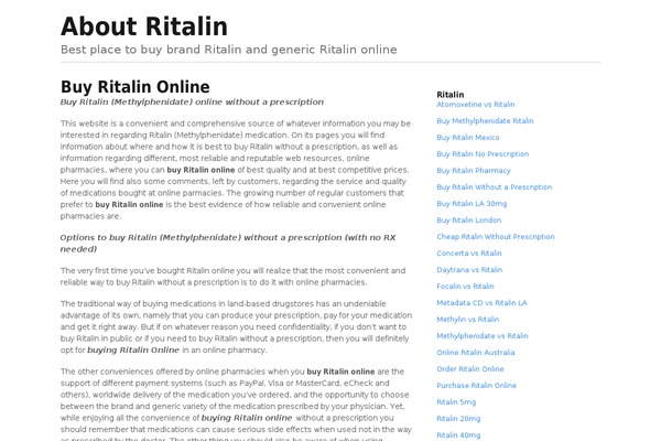 Reverie theme site design template sample