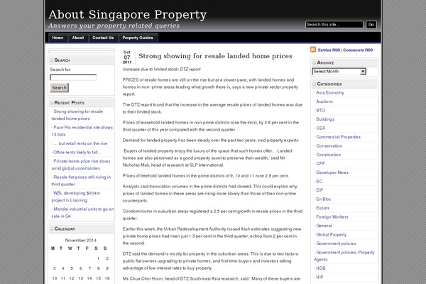 aboutsingaporeproperty.com site used alibi3col