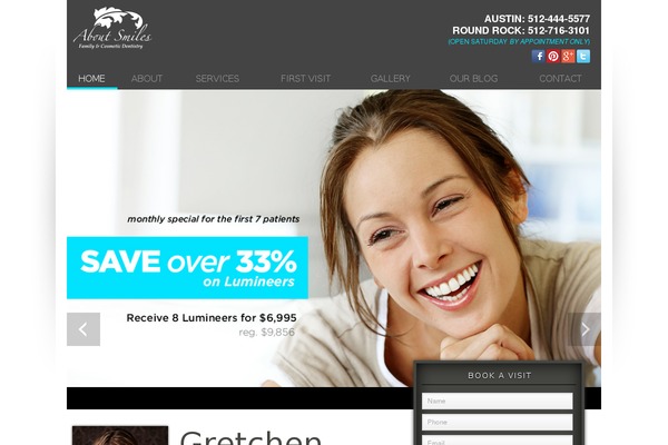 Site using Blog Layout by WebLumia Infomatics plugin