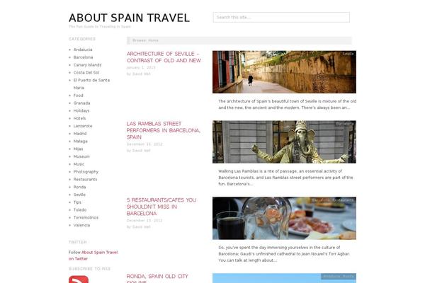 Oxygen theme site design template sample