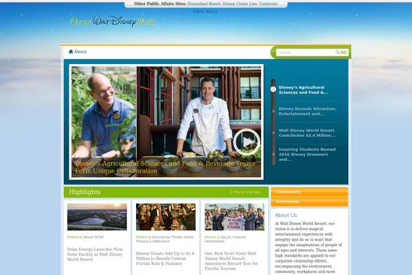 Newsroom theme site design template sample