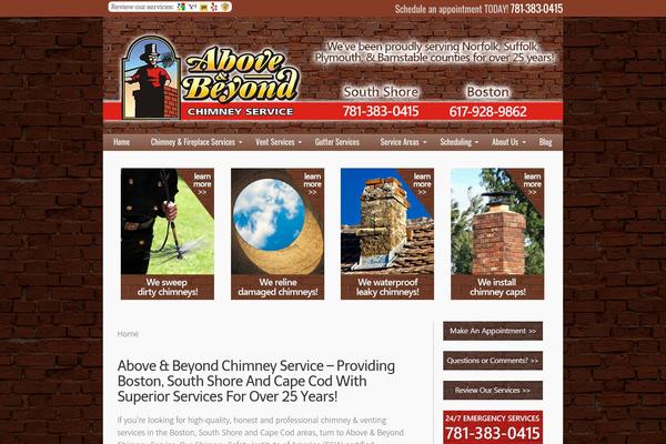 aboveandbeyondchimneyservice.com site used Goboom