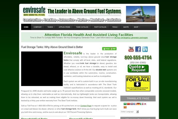 abovegroundfuelstoragetanks.com site used RenoWise