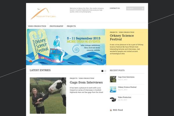 Sight theme site design template sample