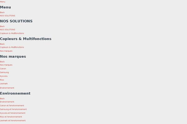 Site using Vamtam-push-menu plugin