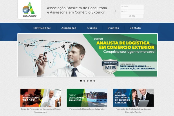 abracomex.org site used Abracomex