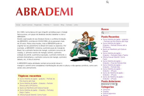 Cream Magazine theme site design template sample