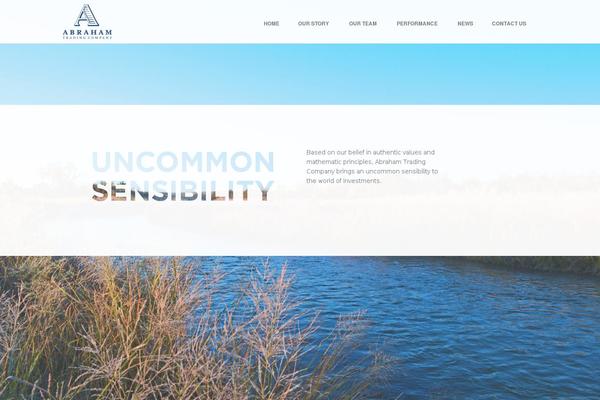 The Ken theme site design template sample