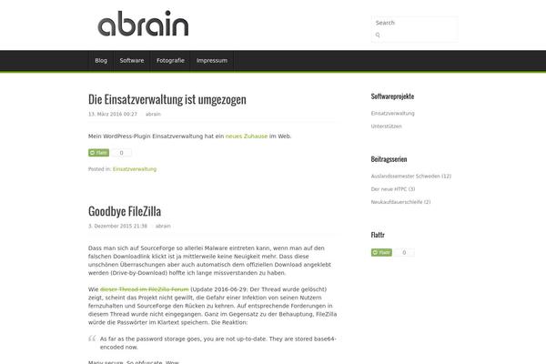 Chiron theme site design template sample