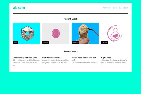 Wpex Adapt theme site design template sample