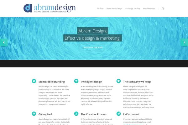 Salient theme site design template sample