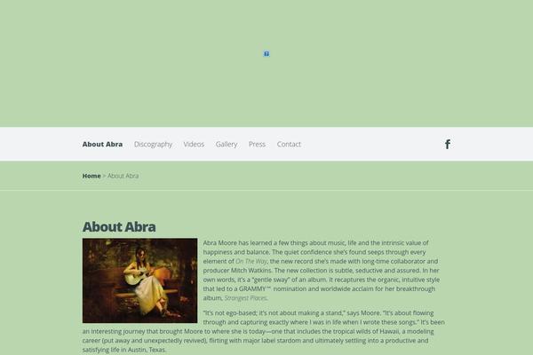 Harmony theme site design template sample