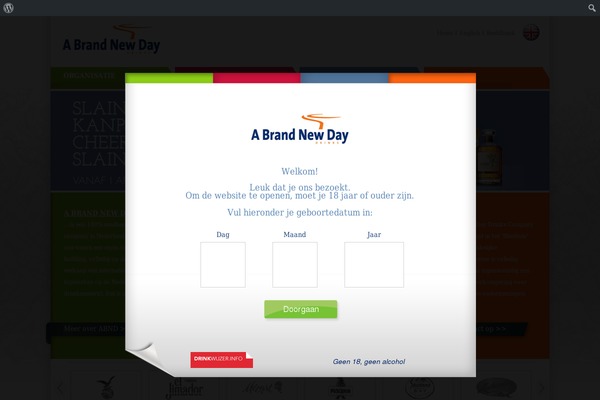 Clean theme site design template sample