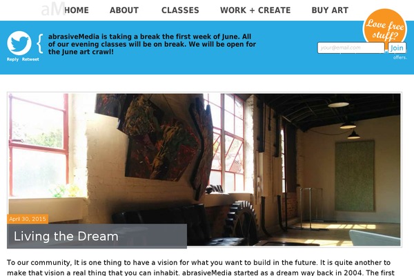 abrasivemedia theme websites examples