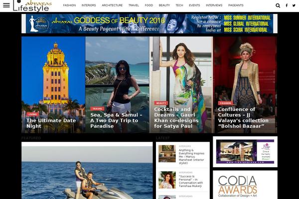 abraxaslifestyle.com site used Flex Mag