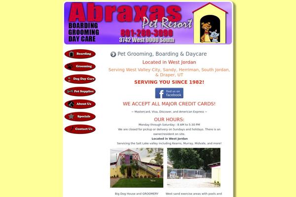 AbraxasPetResort15 theme websites examples