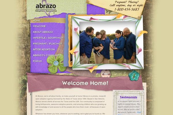 Site using WP Contact Slider plugin