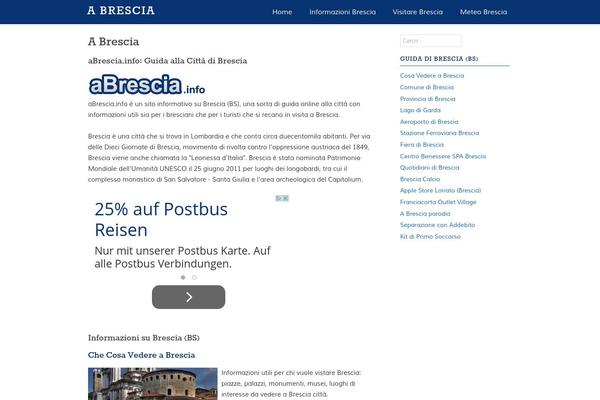 Bs theme site design template sample