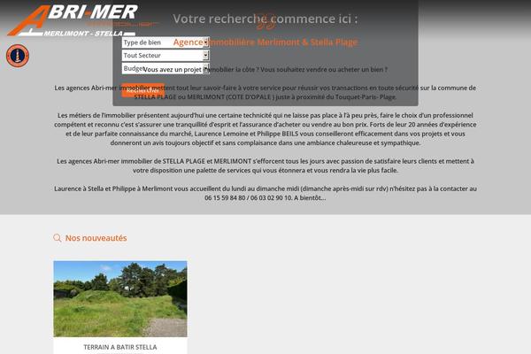 abri-mer.fr site used Agence