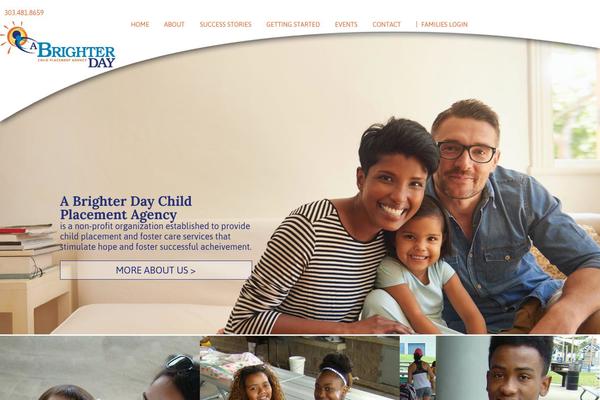 Blankslate Child theme site design template sample
