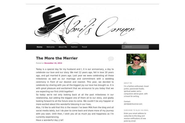 Twenty Eleven theme site design template sample