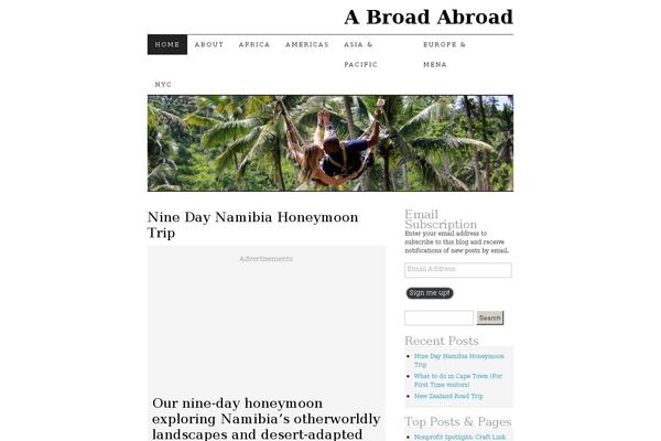 Pilcrow theme site design template sample