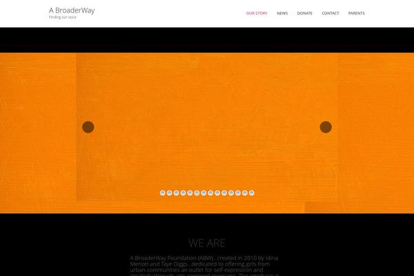 Site using Abdev-portfolio plugin
