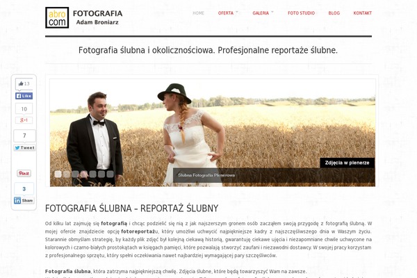 abrocom.pl site used Amax