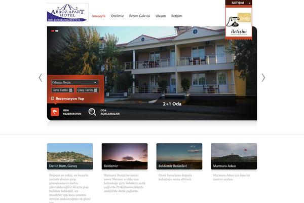 Guesthouse theme site design template sample