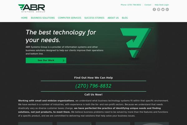 Yb theme site design template sample
