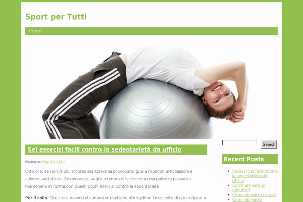 PersonalTrainer theme site design template sample