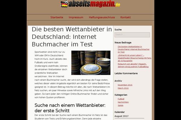 SimplifiedBlog theme site design template sample