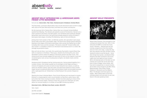 absentkelly.com site used Lead