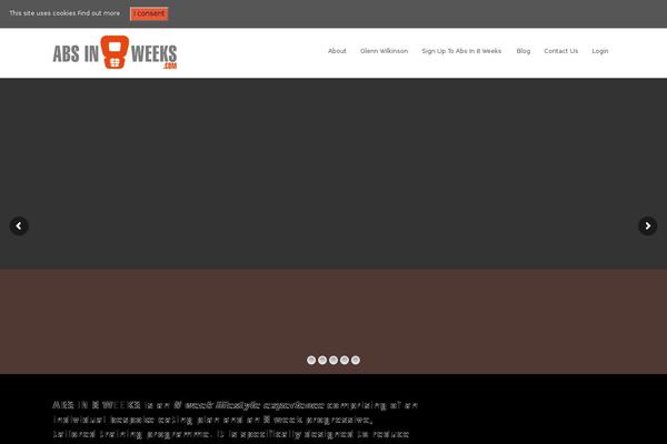 GetFit theme site design template sample