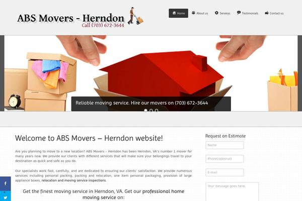Panoramica theme site design template sample
