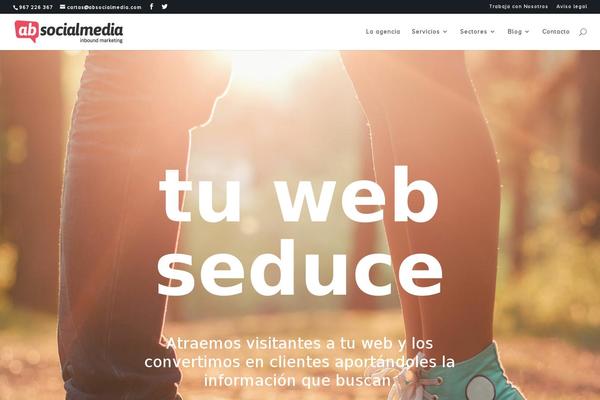 Site using Divi-mega-menu plugin