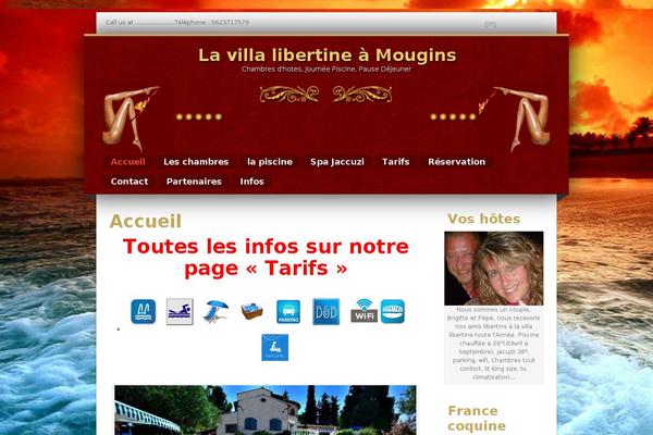 Site using WP Splash Page plugin