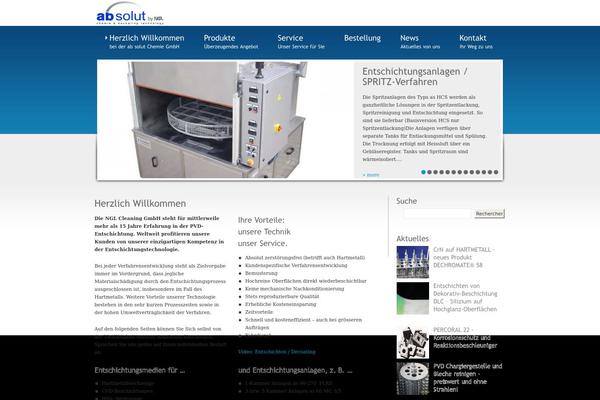 absolutchemie theme websites examples