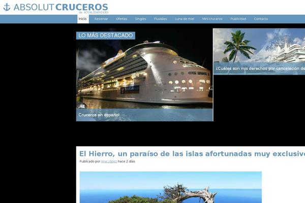 absolutcruceros.com site used Abn Framework