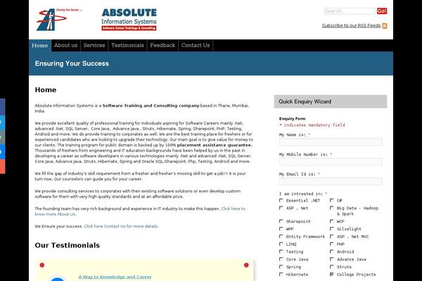Site using Visual Form Builder plugin