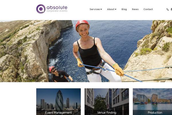 absolutecorporateevents.com site used Umi-pillars