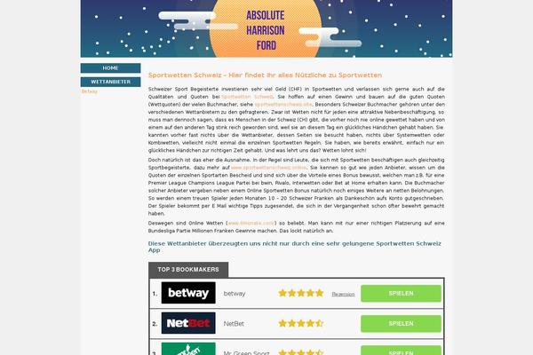 habakiri theme site design template sample